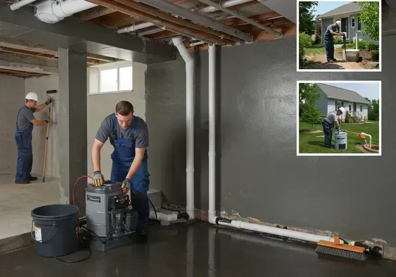 Basement Waterproofing and Flood Prevention process in Westfield, IN